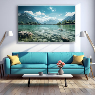 Mountain Lake Canvas